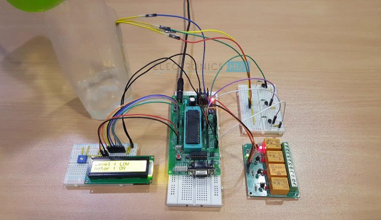 Water Level Controller and Indicator using 8051 Microcontroller
