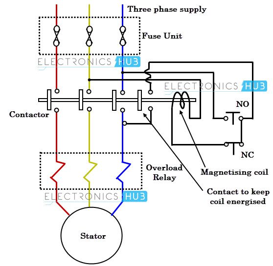 [DIAGRAM] Single Line Diagram Motor Starter