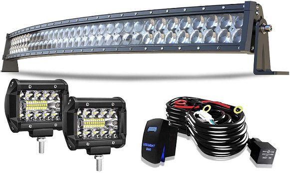 The most powerful led light setup from edge, with great long distance power and fantastic flood, is the lit curved double combo bar. The 7 Best Led Light Bars Reviews Buying Guide