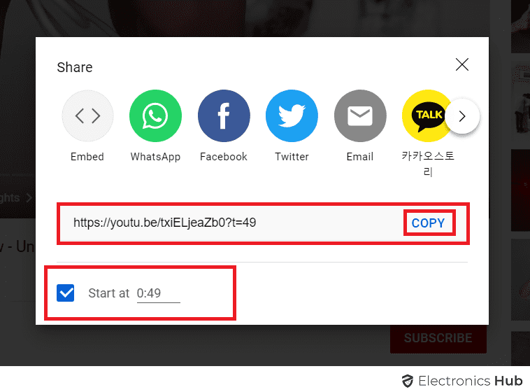 How To Link To A Specific Timestamp In YouTube