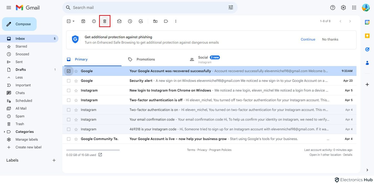 Gmail Archive vs Delete Key Differences