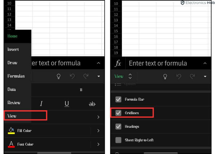 How To Insert Gridlines In Excel? Easy Steps