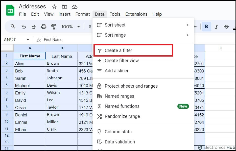 How To Delete Empty Rows In Google Sheets? ElectronicsHub USA