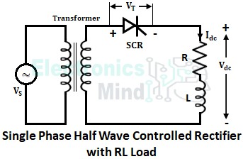 Circuit Diagram Of Half Wave Rectifier Using Scr - Circuit Diagram