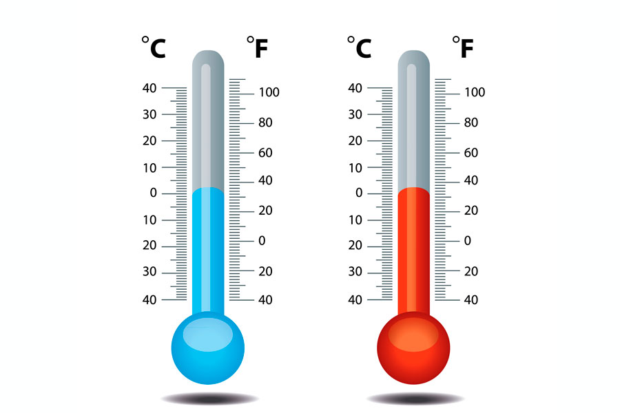 ESCALAS DE TEMPERATURA GRADOS CELSIUS / KELVIN