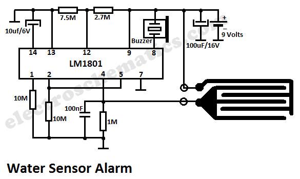 Water Level Sensor Circuit