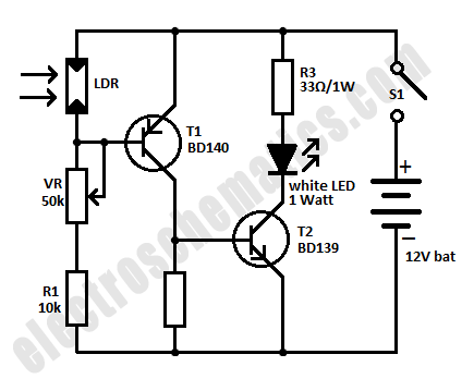Mini Emergency Led Light Circuit