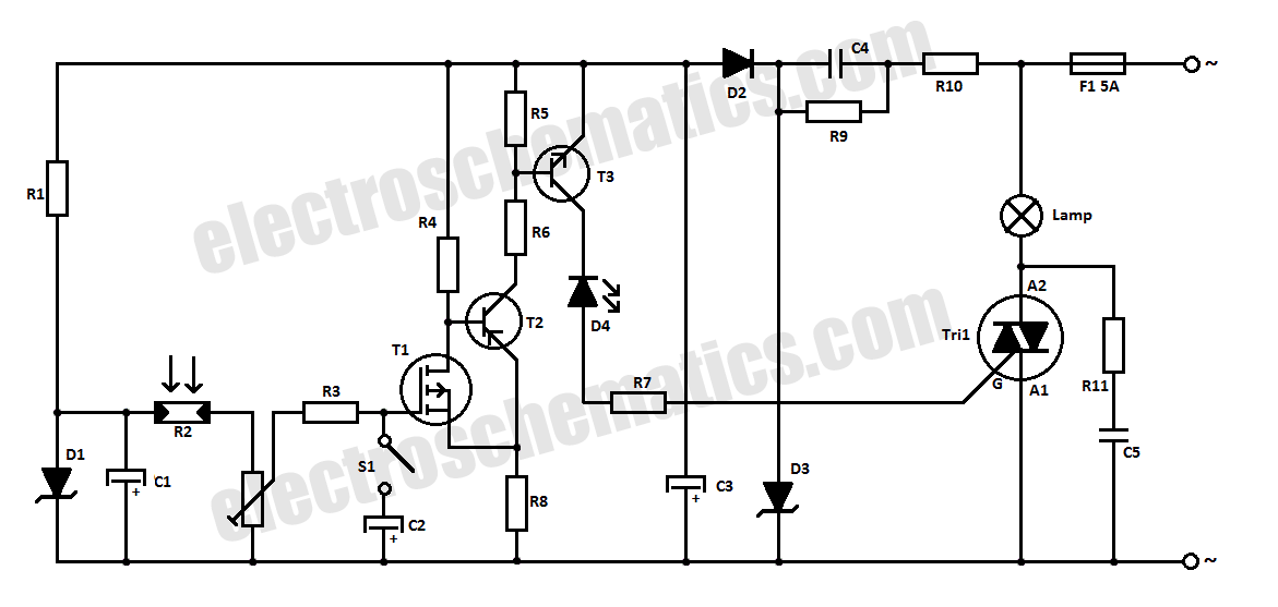 Automatic Light Switch Circuit