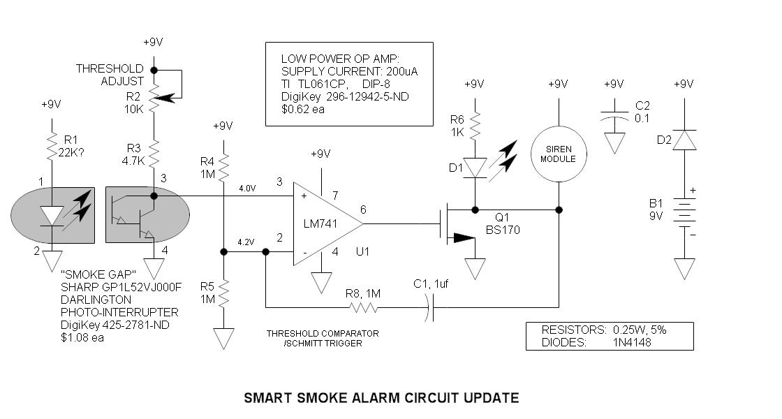 Smoke Alarm Circuit