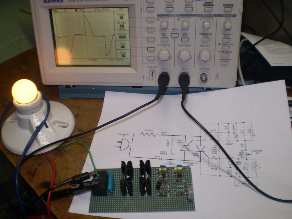 SCR Phase Control Speed Control/Dimmer