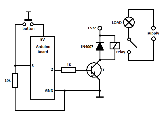 Arduino Control Relay - Tutorial #5
