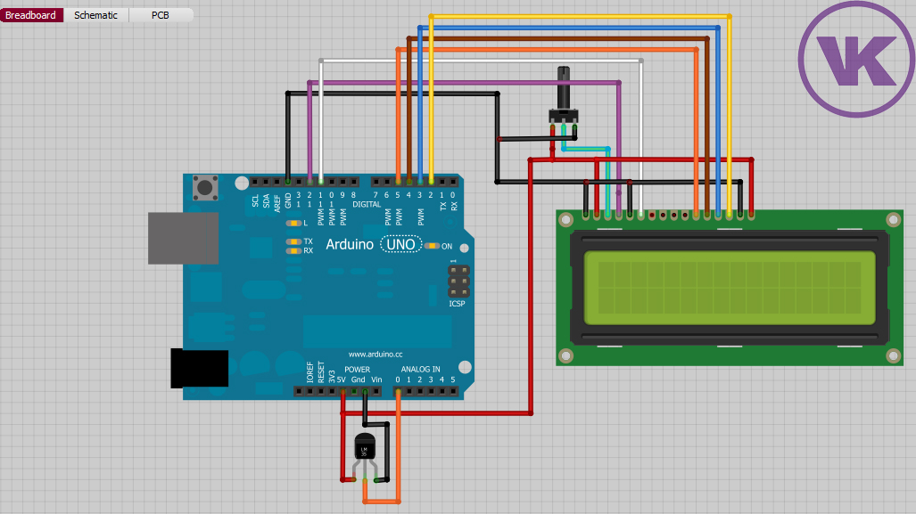 Arduino Temperature Controlled Relay Circuit (DIY)