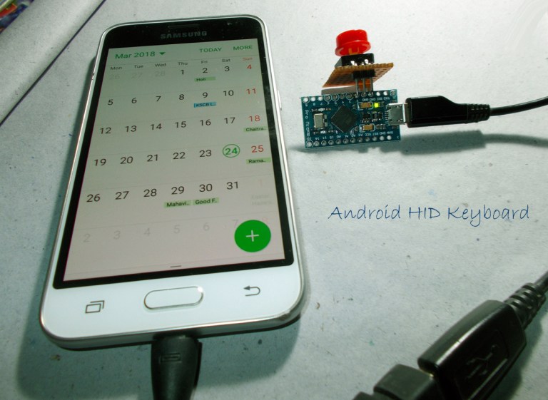 USB HID Windows & Android Keyboard