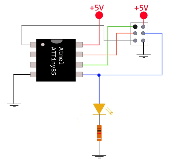 Digispark Attiny85 Schematic - lovinbeautystuff
