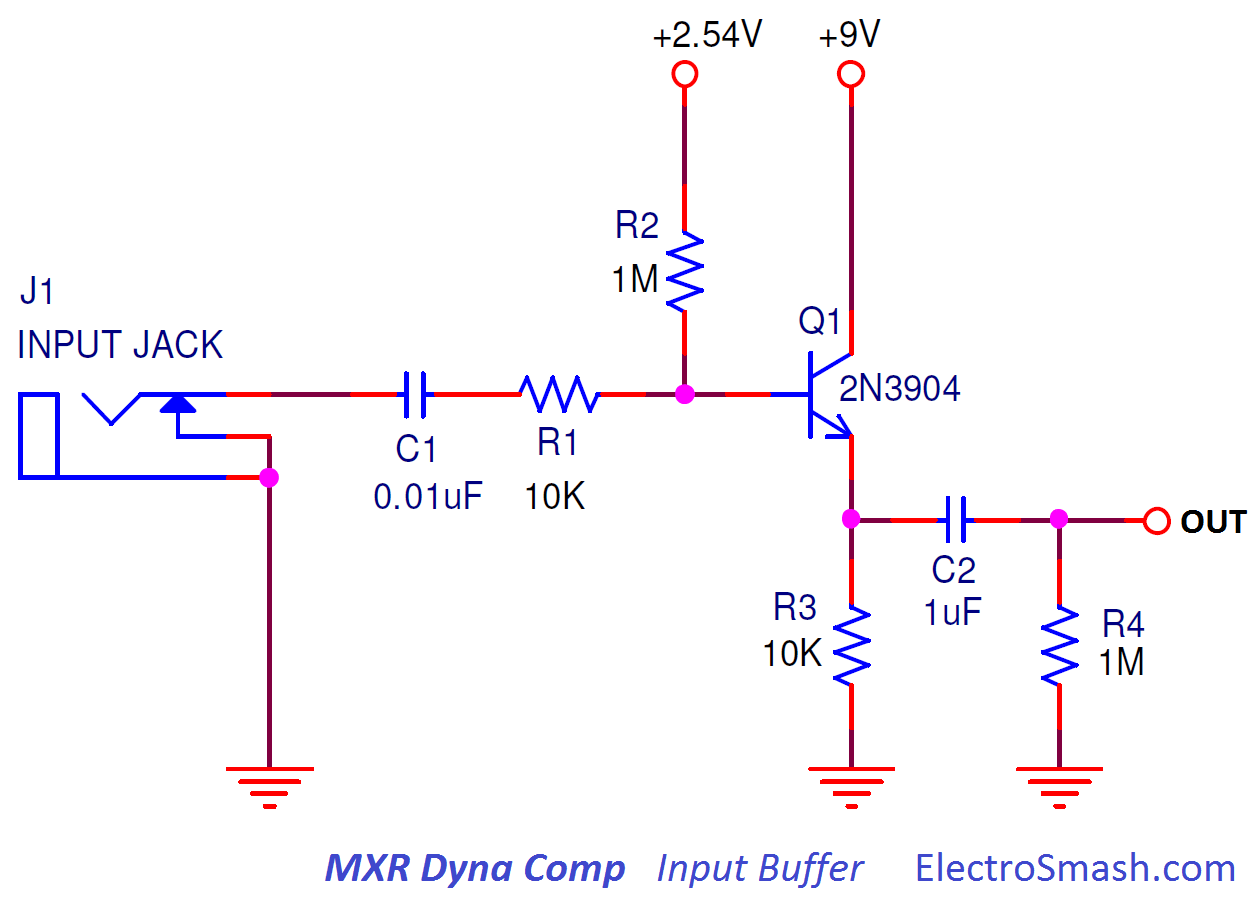 ElectroSmash - MXR Dyna Comp Analysis