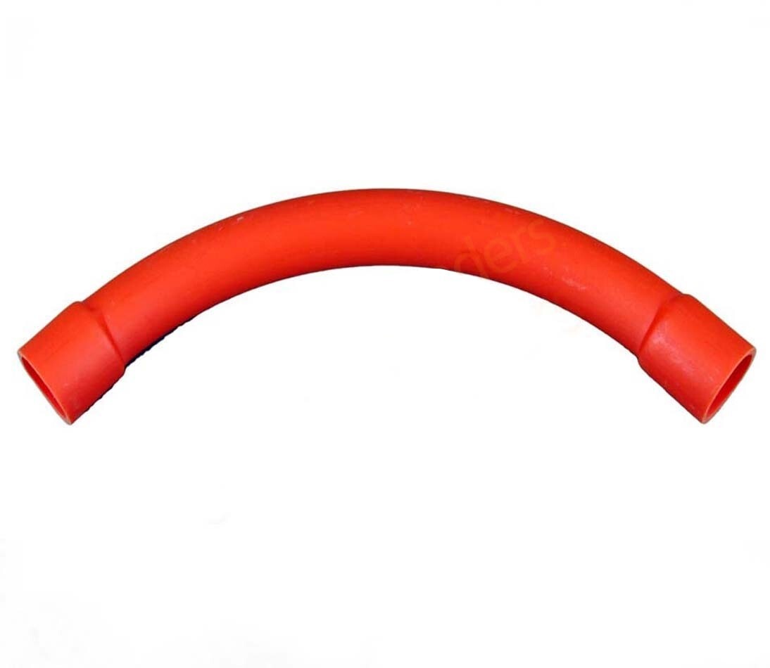 50mm Conduit Sweep Bend Electrical Underground Orange 90 Degree