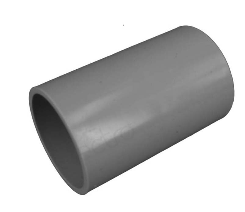 32mm Conduit Coupling Plain PVC Grey