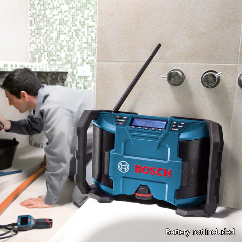 Bosch 12V Cordless Compact Portable Jobsite Radio Speaker
