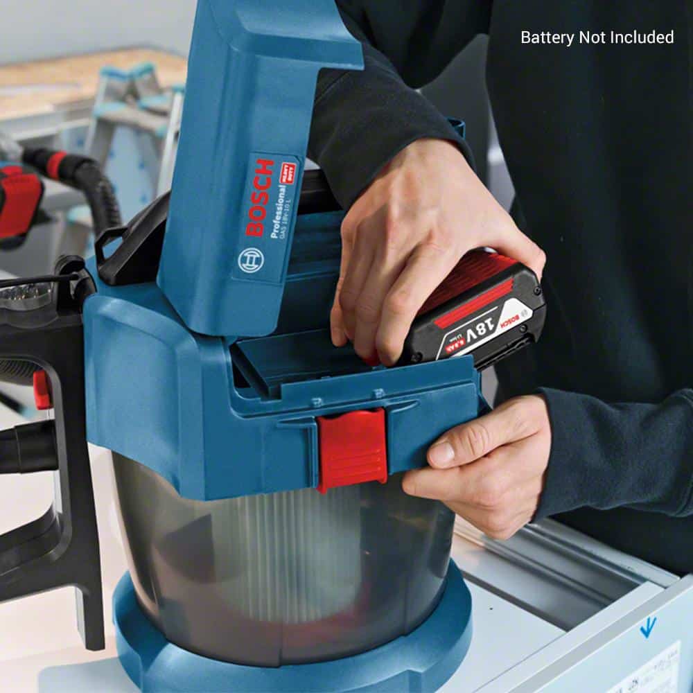 Bosch 18V Cordless 10L Wet & Dry Dust Extractor Vacuum