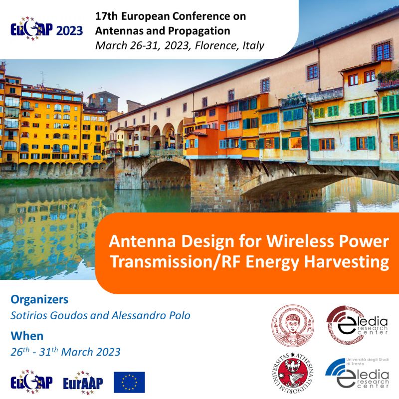 “Antenna Design for Wireless Power Transmission / RF Energy Harvesting