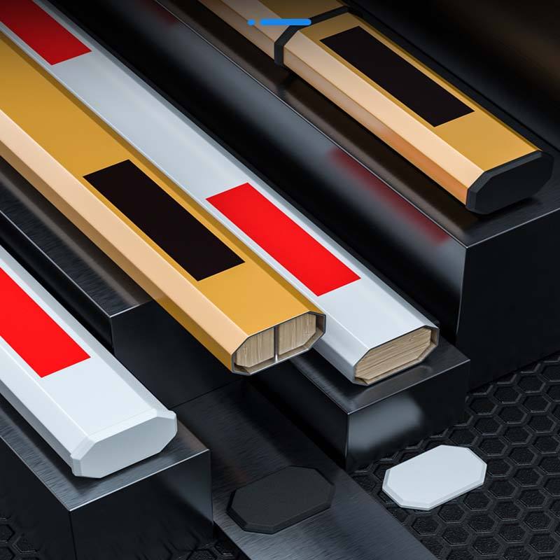 Security OEM ODM Aluminum Telescopic Boom Barrier Gate Retractable Arm