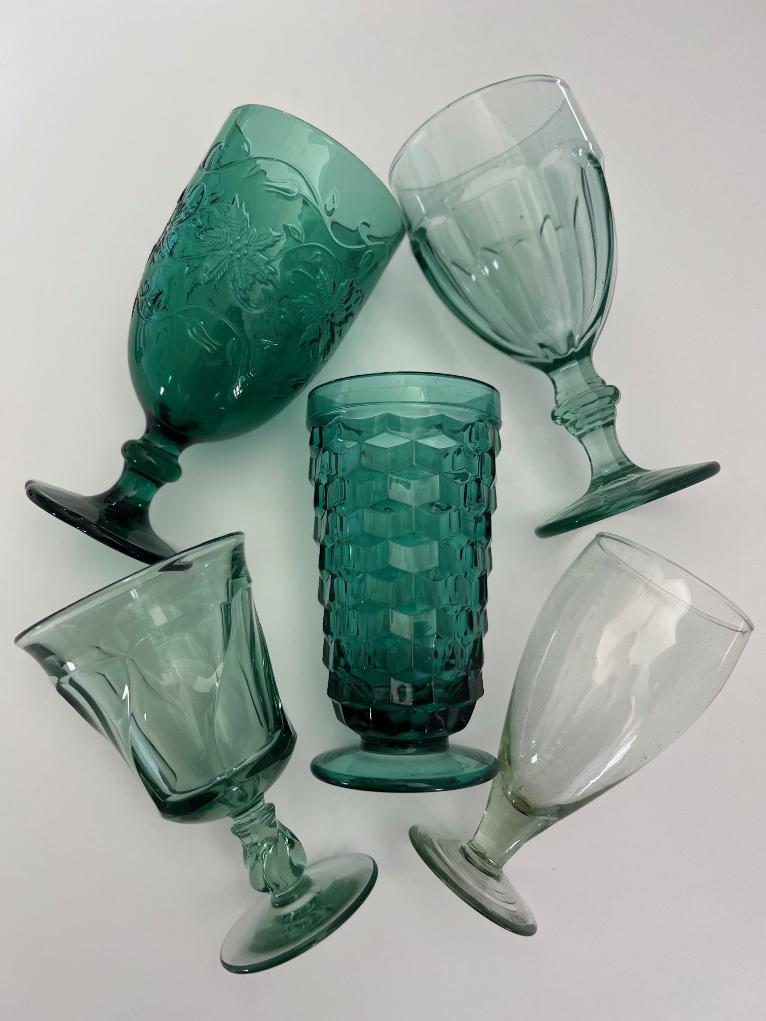 GreenGlasswareRentals Elegance & Simplicity, Inc. Wedding