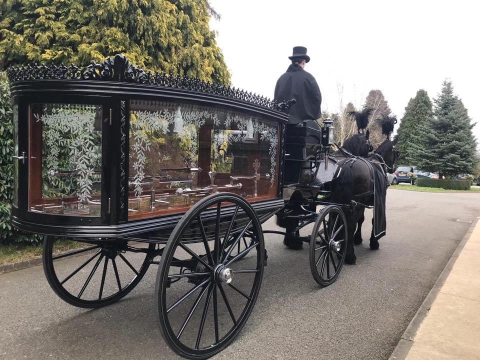 Horse Drawn Carriage Hire Weddings and Funerals in Chorley