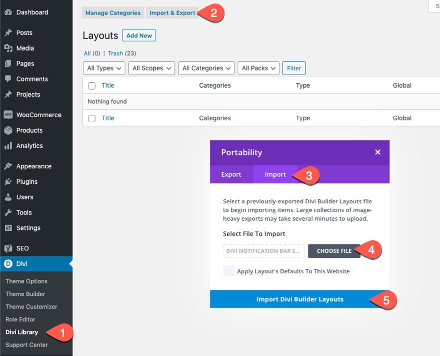How to Create a Sliding Push Sidebar in Divi