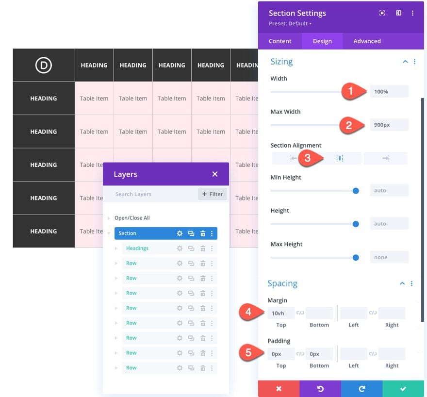 How to Create a Responsive Table with Horizontal Scroll in Divi Ask