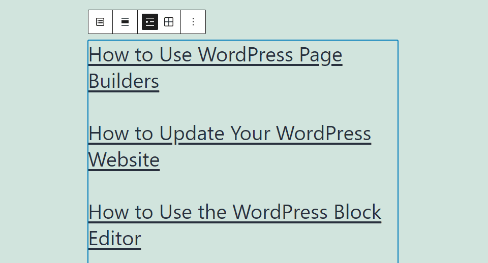 How to Use the WordPress Latest Posts Block