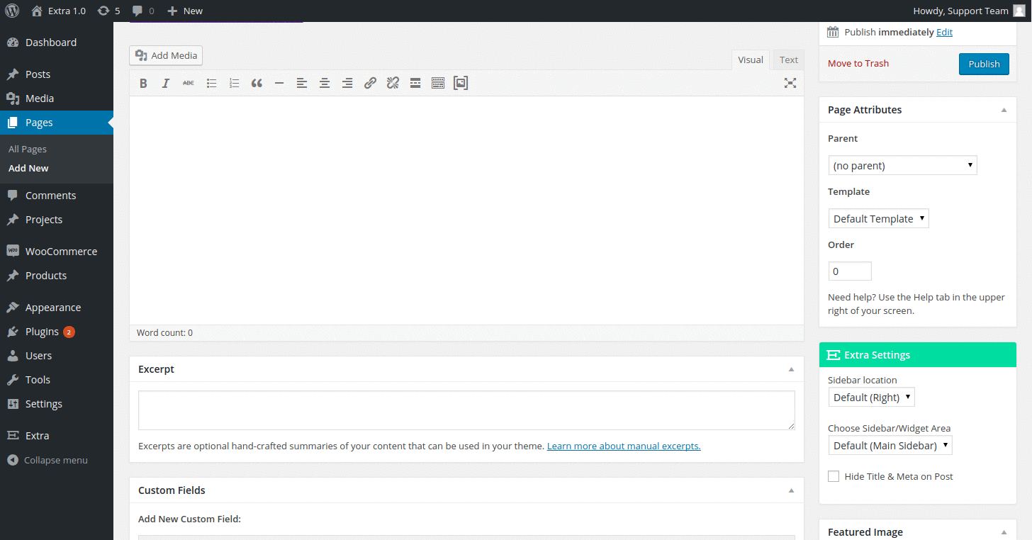 Using Extra’s Page Templates Elegant Themes Documentation Using Extra’s Page Templates Elegant Themes Documentation