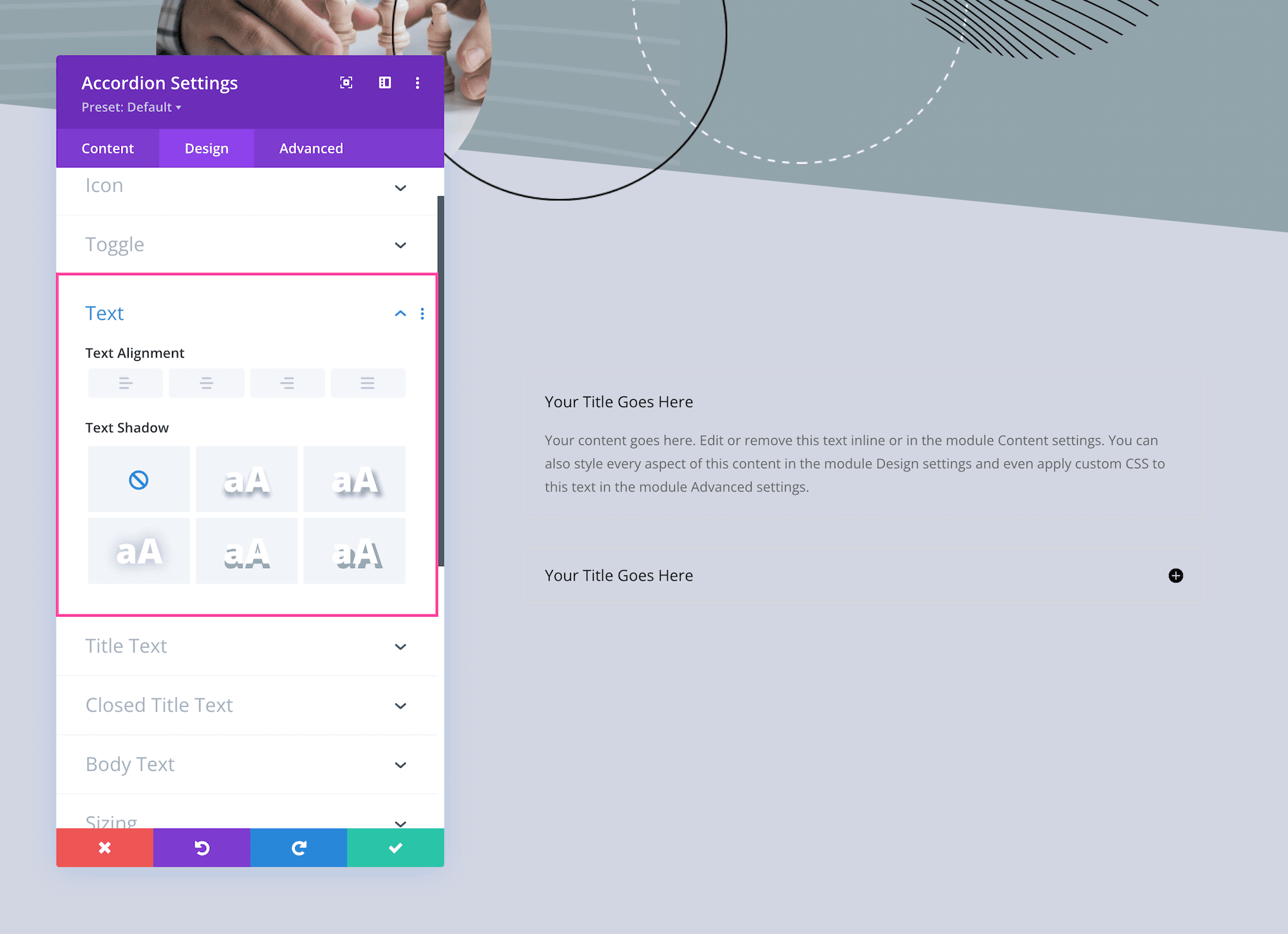 The Divi Accordion Module Elegant Themes Documentation