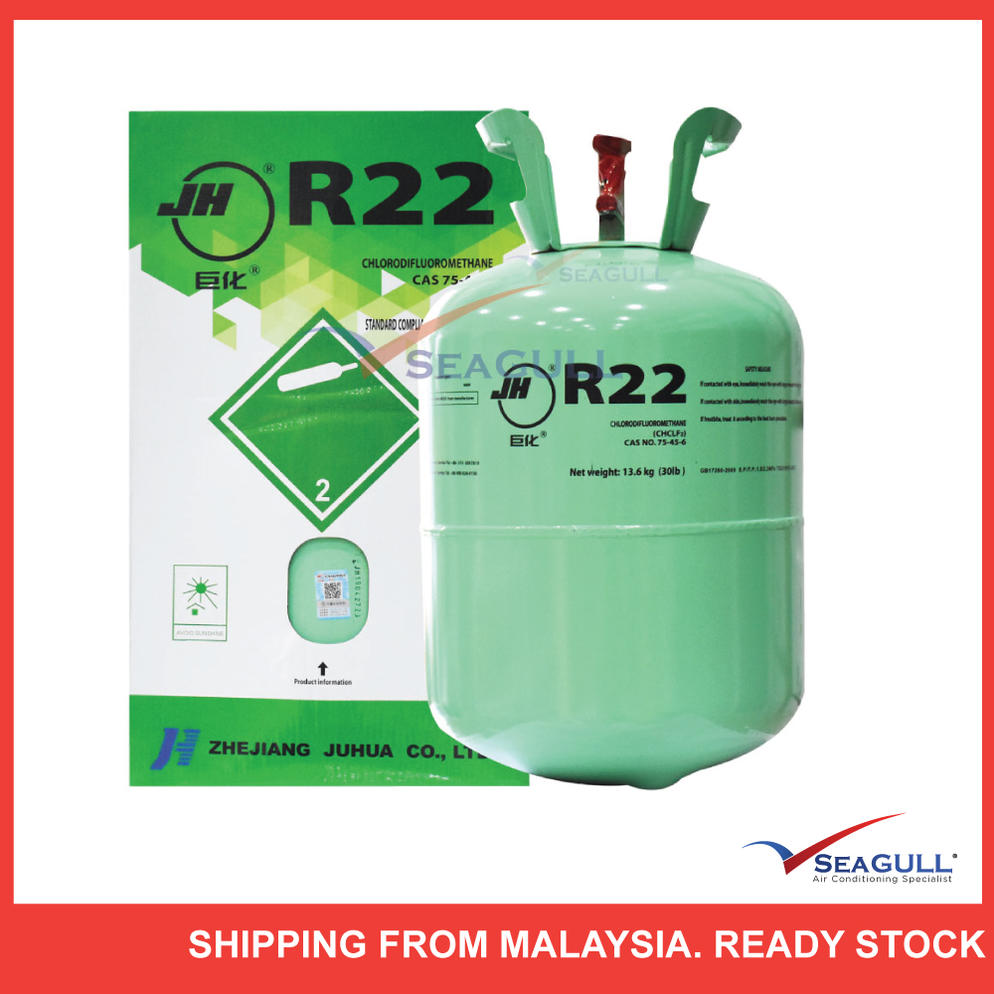 JH Refrigerant Gas R22 Weight 13.6kg) Perniagaan Elektrik