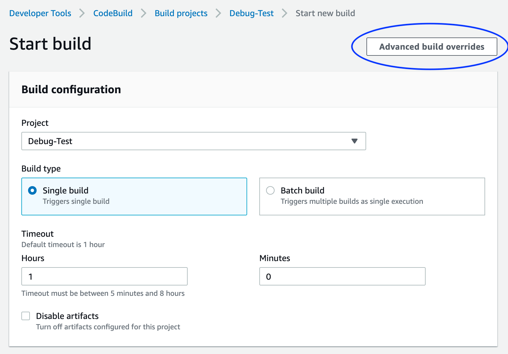 Howto debug and trace problems in AWS CodeBuild Element7