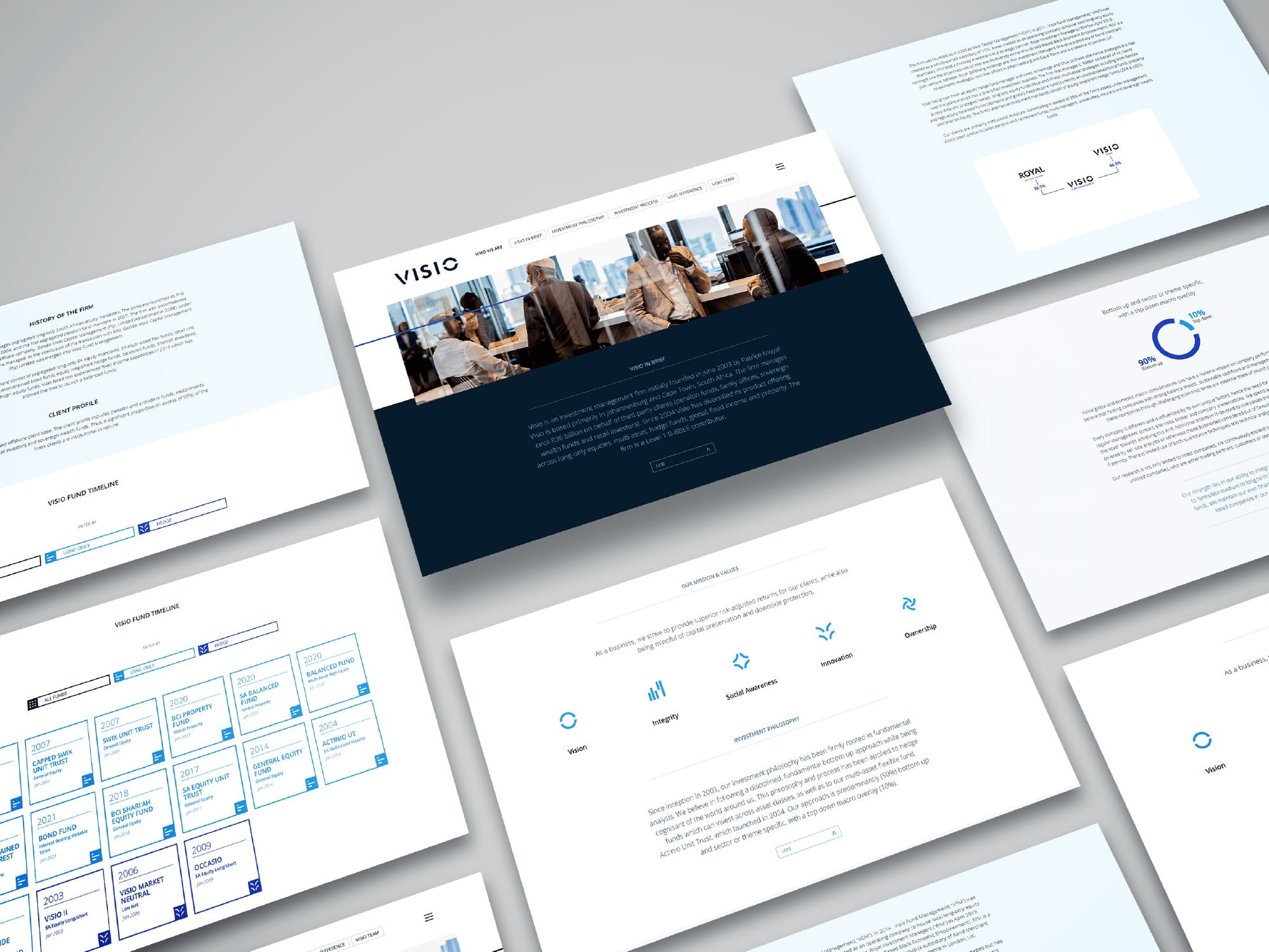 Visio Custom Wordpress Theme site Bespoke  Dev