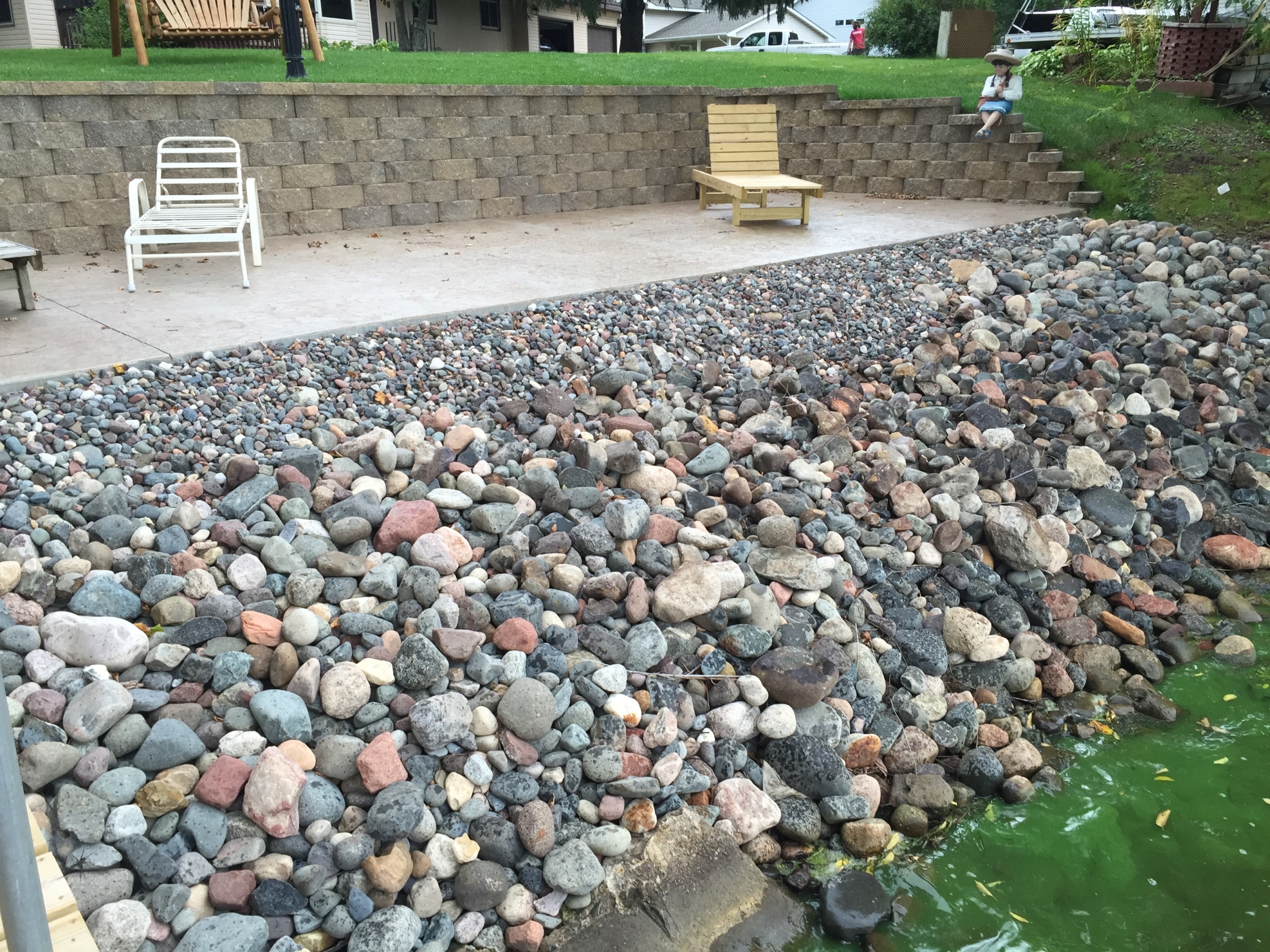 Lakeshore Restoration / Rip Rap Element Landscaping