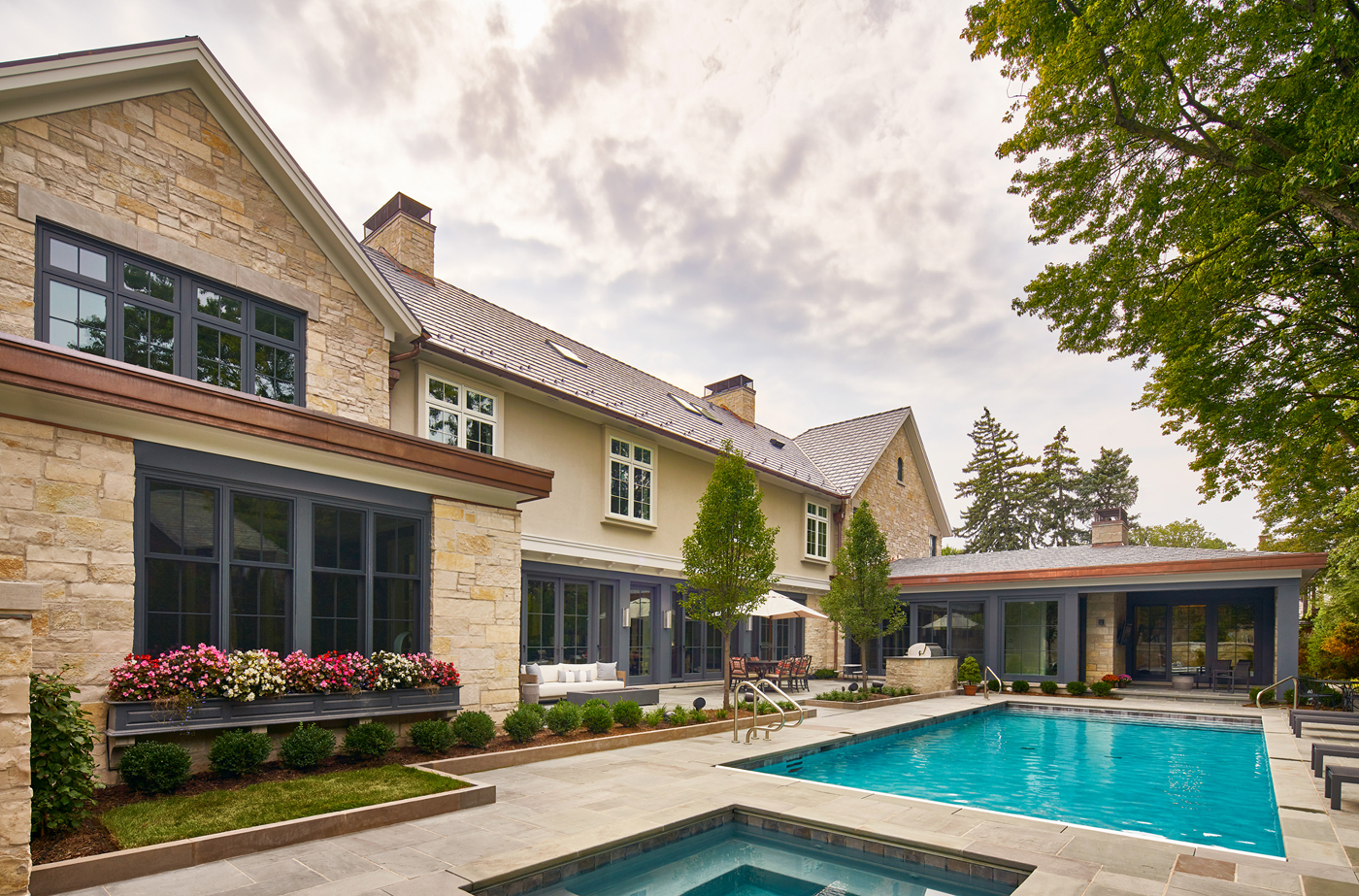 Custom home project in River Forest, Chicago sustainable interior