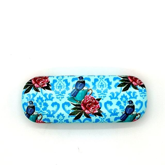 Tui/flowers glasses case Gift Shop Glenfield Souvenirs Kiwiana