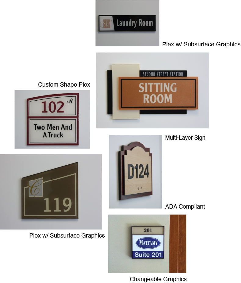 Custom Interior Signs Elements, Inc