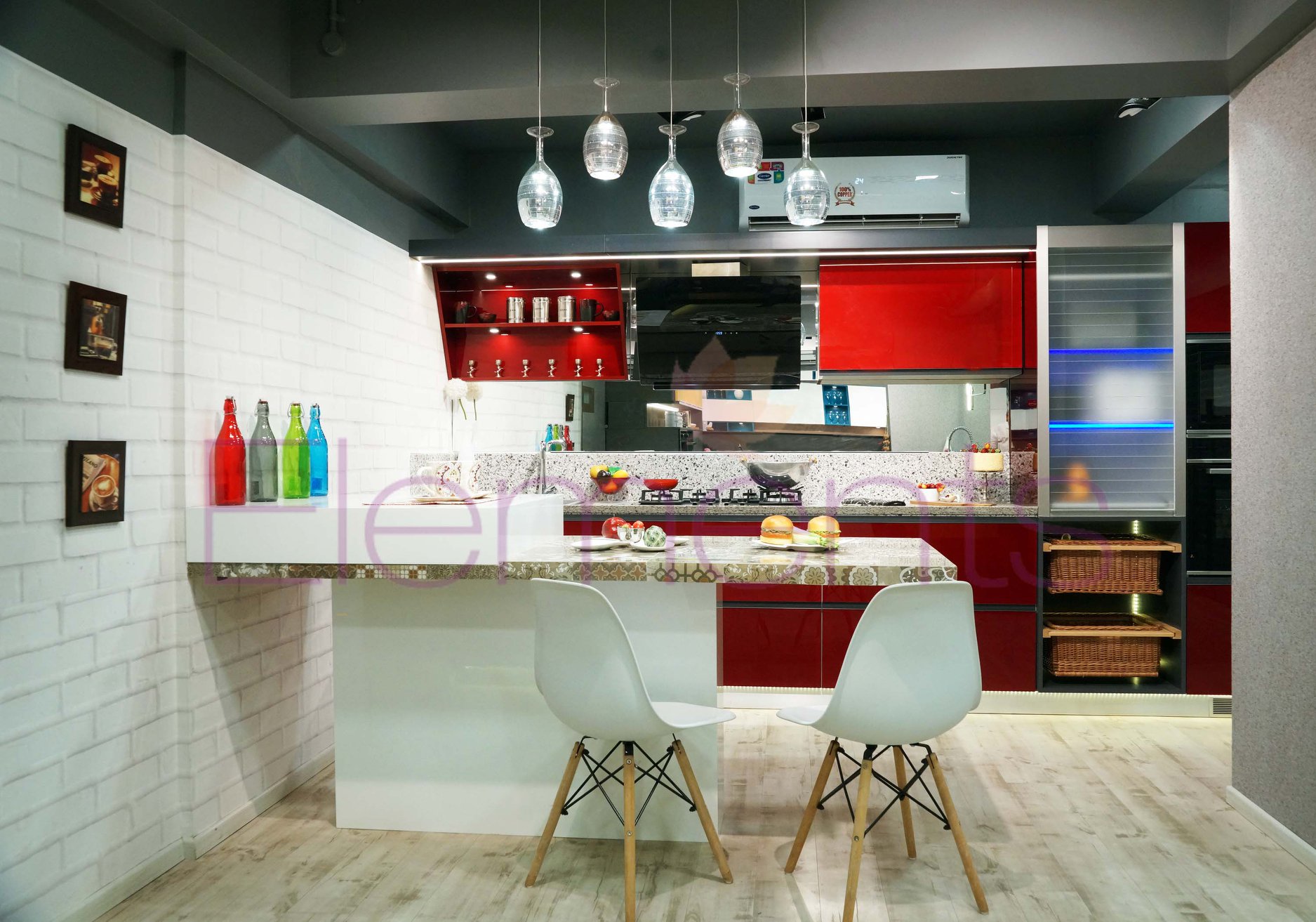 modular kitchen trolley designswooden modular kitchens price in Thane