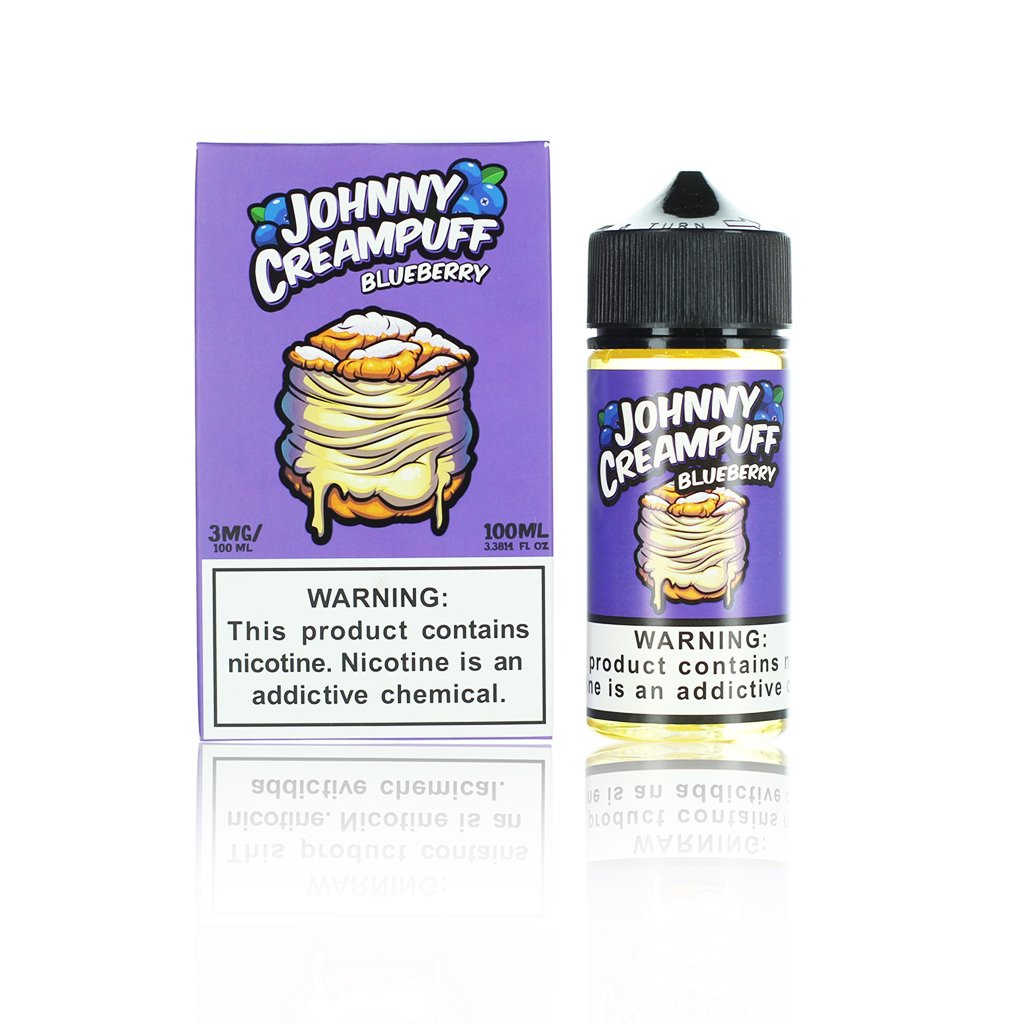 Johnny Creampuff Blueberry 100ml Vape Juice 0MG Element Vape