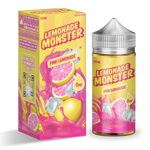 Pink Lemonade 100ml Vape Juice Lemonade Monster 6MG Element Vape