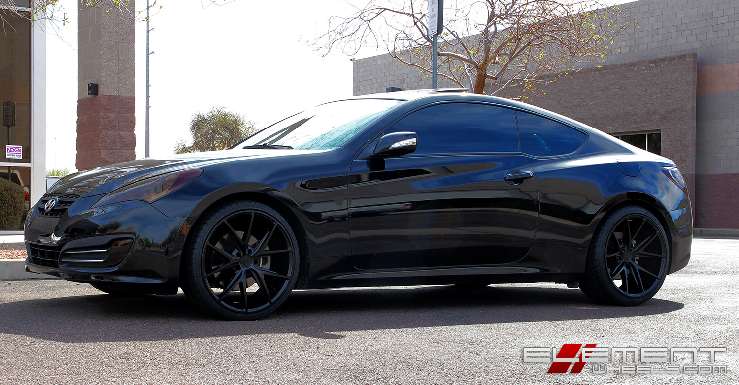 Hyundai Genesis Coupe Wheels Custom Rim and Tire Packages
