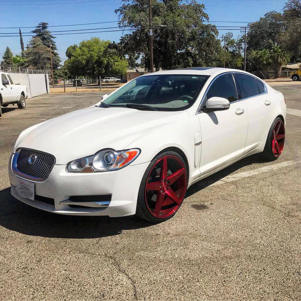 Jaguar XF Wheels Custom Rim and Tire Packages