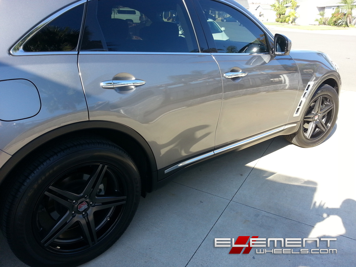 Infiniti FX35/FX45/FX50 Wheels Custom Rim and Tire Packages