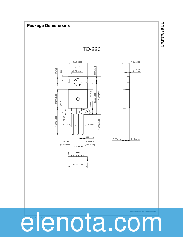 BDX53 Datasheet PDF (41 KB) Fairchild Pobierz z Elenota.pl