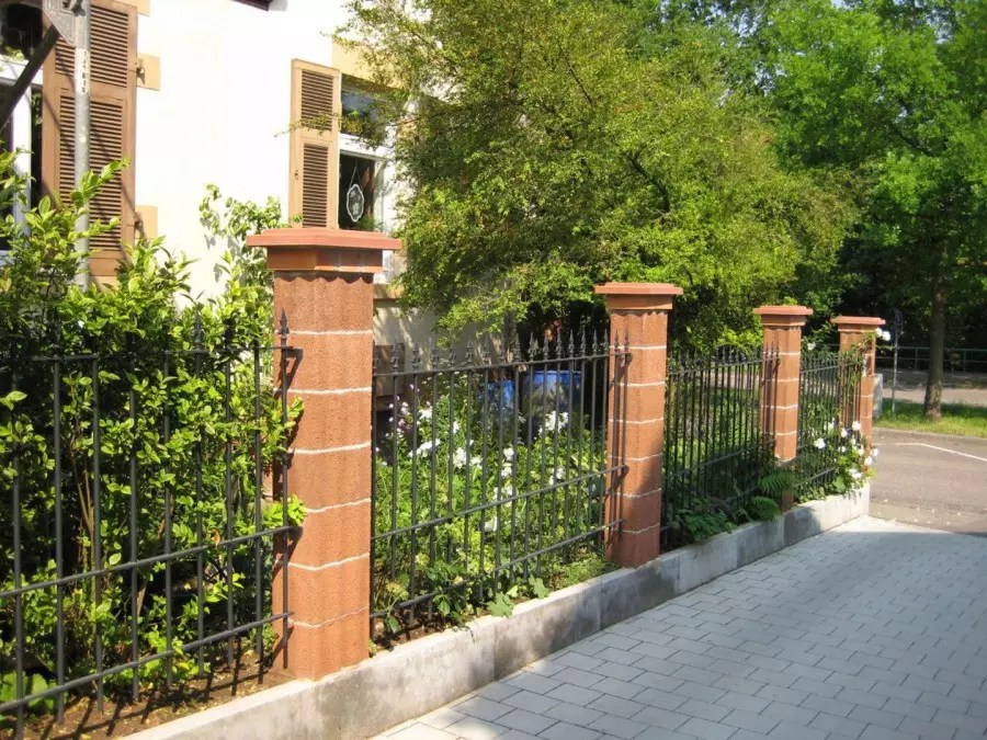 Gartenzäune aus Metall ELEO Zaun