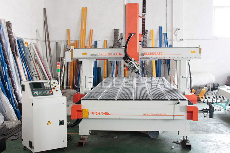 Routeur CNC 4 axes Éléphant bleu
