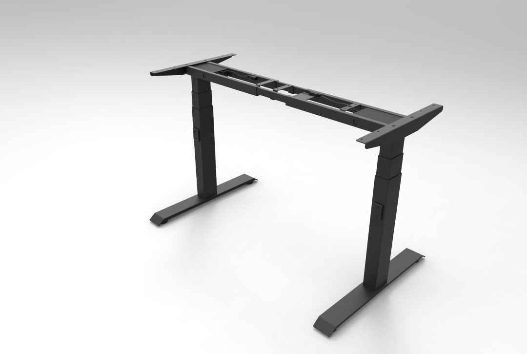 Essentials Electric Height Adjustable Desk Frame Elevate Ergonomics