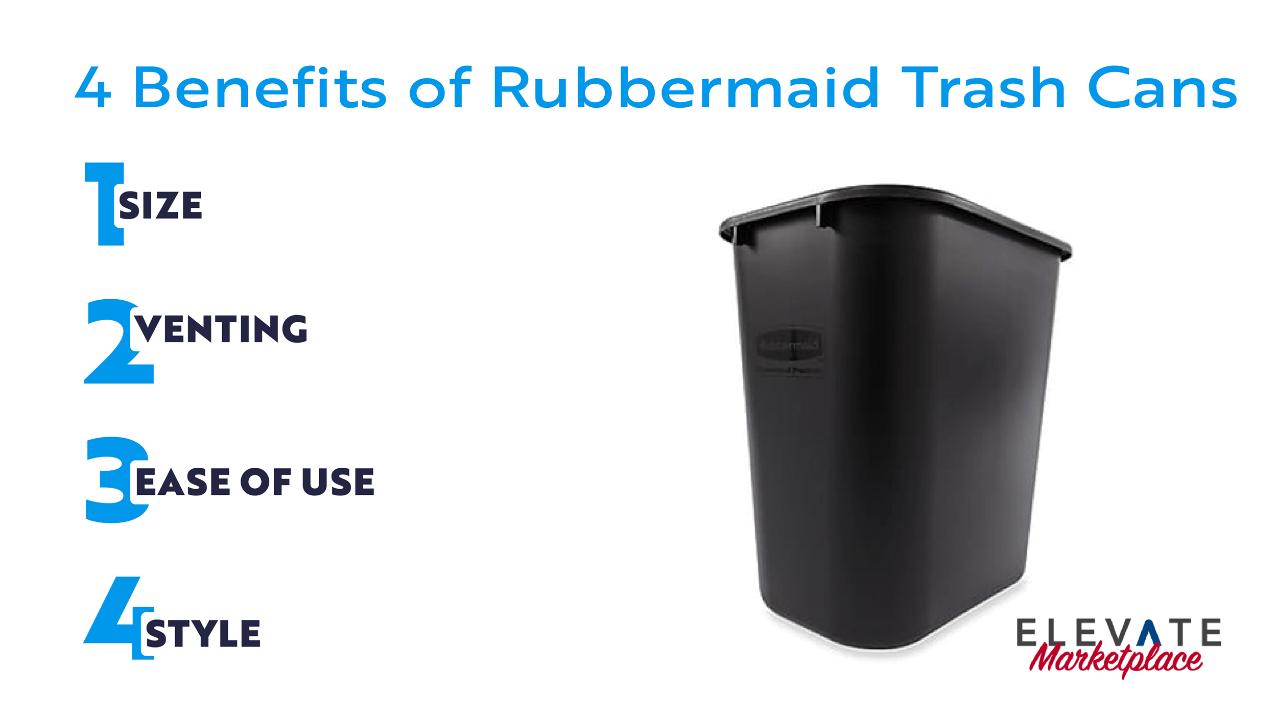 4 Benefits of Rubbermaid Trash Cans ELEVATE Marketplace